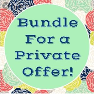 Amazing bundle deals on 3 or more items!!!